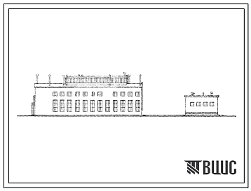 Типовой проект 816-47 Машиноремонтная мастерская на 300 условных ремонтов в год. Для строительства в районах с расчетной наружной температурой 20, -30 и -40 0С.