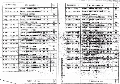 Выпуск 3 Блоки шахт пассажирских и грузовых лифтов, плита перекрытия. Пространственные арматурные каркасы. Рабочие чертежи