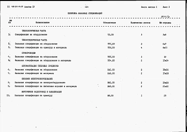 Альбом 4 Спецификация оборудования.