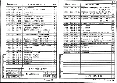 Выпуск 2-15 Колонны сечением 300х300 и 400х400 мм. Арматурные и закладные изделия