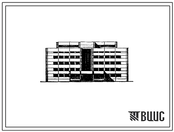 Типовой проект VII-80 Районная поликлиника на 320 посещений в смену (Проект капитального ремонта с фасадами)