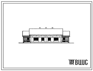 Типовой проект 183-17-68/1.2 Одноэтажный двухквартирный дом с 3-комнатными квартирами