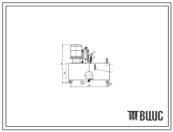 Шифр С400.В1.11.33.7,5-2.1.4.Э-1КО.ПС Насосная установка С400.В1.11.33.7,5-2.1.4.Э-1КО УХЛ4