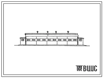 Типовой проект 804-42с Конюшня на 20 рабочих лошадей для строительства в районах сейсмичностью 7 баллов