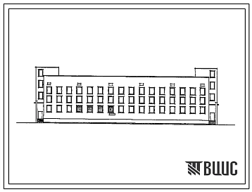 Типовой проект 224-1-527м.87 Школа на 9 классов (350 учащихся). Грунты вечномерзлые. Здание двух-, трехэтажное. Стены из кирпича.