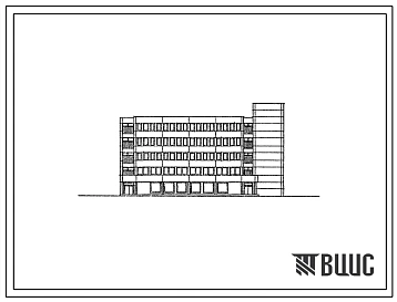 Типовой проект 282-1-186.83 Блок ателье на 200 рабочих мест. Для строительства в 1В климатическом подрайоне, 2 и 3 климатических районах.