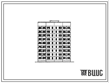 Типовой проект 83-016.84 Блок-секция 9-этажная 36-квартирная в городах Тула, Рязань, Калуга