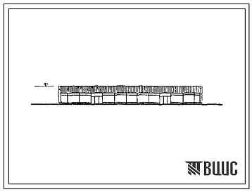 Типовой проект 272-32-53 Отделение связи I группы. Встроенно-пристроенные предприятия обслуживания населения при жилых домах. Блок IVА. Здание одноэтажное. Каркас сборный железобетонный серии ИИ-04. Стены из керамзитобетонных панелей