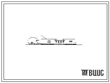 Типовой проект 274-22-26 Унифицированное здание кафе на 100 мест с вариантами общего типа, молодежное, детское, молочное. Для строительства в IВ климатическом подрайоне, II и III климатических районах.