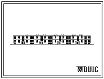 Типовой проект 113-23-33 2-этажный 4-секционный жилой дом на 16 квартир (с полным благоустройством) для строительства в Эстонской ССР.