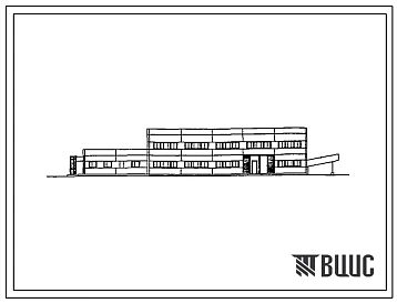 Типовой проект 815-54.87 Цех разделения навоза на фракции производительностью 600 м3 в смену. Размеры здания - 12x42,3 м. Расчетная температура: -20, -30, -40°С. Стены - панельные легкобетонные. Покрытие - железобетонные плиты по железобетонным балкам