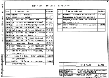 Альбом 4  Автоматизация сантехустройств. Задание заводу на изготовление щитов     