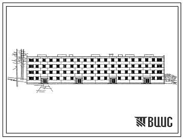 Типовой проект 111-13-34  4-этажный 48-квартирный секционный жилой дом с 1-2-3-комнатными квартирами со стенами из сикатобетонных панелей.