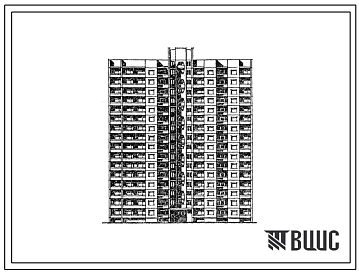 Типовой проект 121-176-4.84 16-этажный крупнопанельный жилой дом на 111 квартир для строительства в г. Киеве.