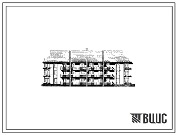 Типовой проект 115-34-12с Трехэтажный двухсекционный жилой дом на 18 квартир (однокомнатных 1Б-6, двухкомнатных 2Б-6, трехкомнатных 3А-6), для строительства в 3 климатическом районе и 3Б климатическом подрайоне сейсмичностью 8 баллов