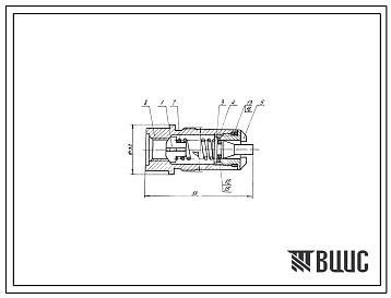 Шифр 71.01.02.000В Клапан запорный  71.01.02.000В