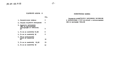 Альбом 3 Ведомости потребности в материалах