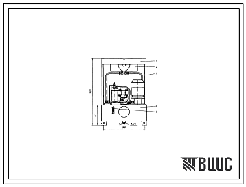 Шифр 1С160.Б.ВНШ.740.5.5Э-1РВ220-1КР-1ДР Насосная установка 1С160.Б.ВНШ.740.5.5Э-1РВ220-1КР-1ДР