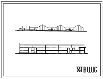 Типовой проект 805-2-64.86 Блок из 3 птичников на 105850 кур-несушек и яйцесклада на 140 тыс. яиц в смену в полносборных конструкциях
