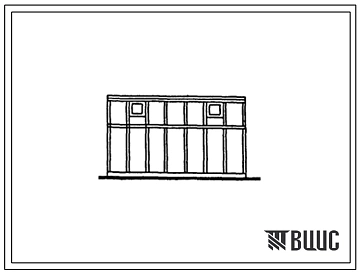 Типовой проект 196-000-385.13.86 Хозяйственная постройка (теплица) для строительства в Латвийской ССР