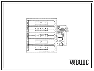 Типовой проект 803-105 Механизированная откормочная площадка на 5 тыс. голов для передержки выбракованных каракульных маток с целью получения каракульчи (для откормочных хозяйств при стойловом содержании)