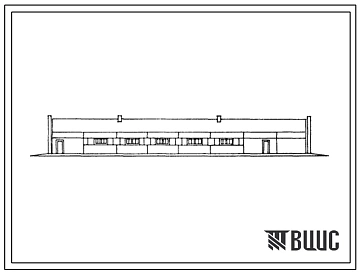 Типовой проект 802-5-83с.13.88 Свинарник-откормочник на 1000 мест (полурамный вариант). Для строительства в Узбекской ССР.