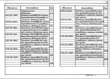 Выпуск 1 Монтажные чертежи, чертежи изделий