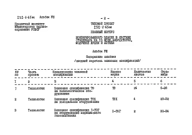 Альбом 8  Заказные спецификации