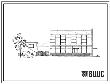 Типовой проект 264-13-40с/74 Широкоформатный кинотеатр на 800 мест