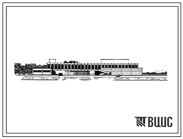 Типовой проект 272-31-35 Общественный центр микрорайона на 9000 жителей для строительства во 2 и 3 строительно-климатических зонах.