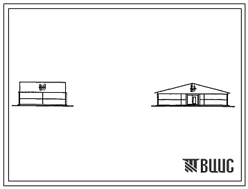 Типовой проект 805-9-18.86 Склад подстилки на 320м³ в полносборных конструкциях