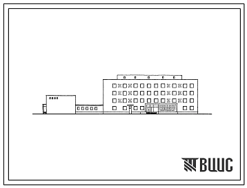Типовой проект 234-2-3 Медицинское училище по подготовке медицинских сестер на 270 учащихся для строительства во 2 и 3 строительно-климатических зонах.