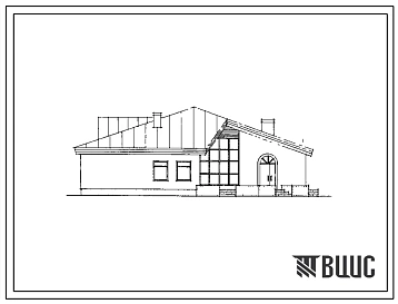 Типовой проект 228-1-604.88 Школа на 4 класса (40 учащихся). Здание одноэтажное. Стены из монолитного бетона.