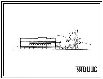 Типовой проект 271-20-71см Столовая на 50 мест для строительства в 1А, 1Б, 1Г, 1Д климатических подрайонах сейсмичностью 7, 8 и 9 баллов и на вечномерзлых грунтах.