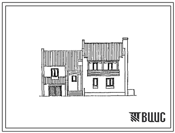 Типовой проект 148-153-31с.13.90 5-комнатный монолитный жилой дом в опалубке системы "Гражданстрой" для индивидуального и кооперативного строительства в Закавказье