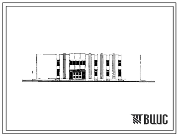Типовой проект 264-12-240с.85 Сельский клуб на 500 посетителей (зал на 400 мест)