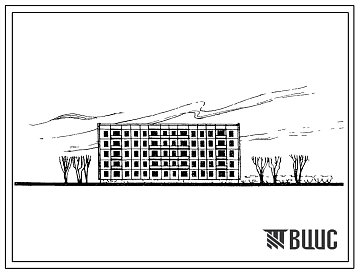 Типовой проект 1-463АС-1 5-этажный 2-секционный крупнопанельный жилой дом на 40 квартир для строительства в 3 строительно-климатической зоне, в районах с сейсмичностью 7 баллов.