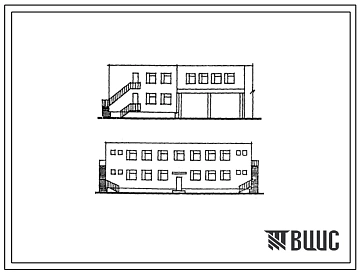 Типовой проект 214-6-4в.85 Пристройка дополнительных помещений при реконструкции детских яслей-садов на 280 мест, построенных по типовому проекту 2С-04-26п. Для строительства в 1В климатическом подрайоне, 2 и 3 климатических районах Украинской ССР 