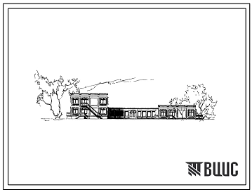 Типовой проект 211-1-161с Детские ясли-сад на 140 мест. Для строительства в IIIБ климатическом подрайоне сейсмичностью 7 и 8 баллов.