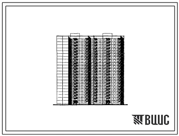 Типовой проект Пд3-03/22 22-ти этажные панельные жилые секции серии Пд3 производства ДСК-3
