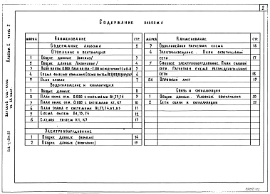 Альбом 1 Часть 2 Сантехнические и электротехнические чертежи 