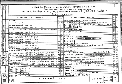 Часть 10 Раздел 10.9-5/82 Разные изделия. Дополнение к разделам 10.1-1, 10.2-1, 10.3-1, 10.4-1, 10.5-1