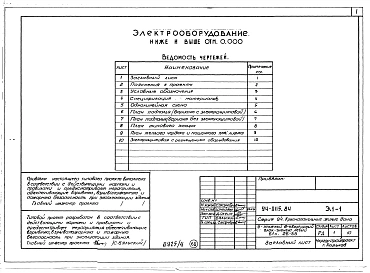 Альбом 4 Архитектурно-строительные решения выше отм.0.000. Отопление и вентиляция ниже и выше отм.0.000. Внутренние водопровод, канализация и газопровод ниже и выше отм.0.000. Электрооборудование ниже и выше отм.0.000. Устройство связи и сигнализации ниже