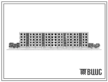 Типовой проект 115-102-2с 5-этажный 4-секционный жилой дом на 60 (однокомнатных-10, двухкомнатных-20, трехкомнатных-30) квартир с применением секций для строительства в Молдавской ССР, в районах с сейсмичностью 8 баллов.
