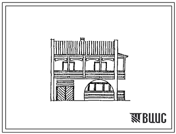 Типовой проект 148-153-37с.13.90 6-комнатный монолитный жилой дом в опалубке системы "Гражданстрой" для индивидуального и кооперативного строительства в Закавказье