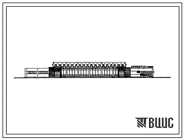 Типовой проект 272-13-93с Продовольственный магазин «Универсам» торговой площадью 1500 м2 с организацией продажи в таре-оборудовании. Для строительства в 4 климатическом районе сейсмичностью 7, 8 и 9 баллов