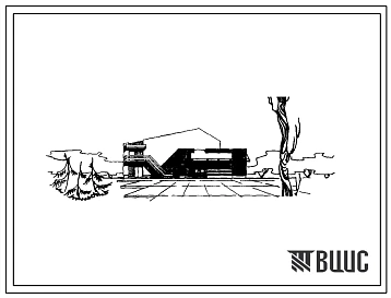 Типовой проект 264-13-98 Сельский кинотеатр на 100 мест с клубными помещениями