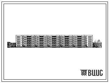 Типовой проект 111-99-1 Пятиэтажный шестисекционный крупнопанельный жилой дом на 89 квартир (однокомнатных 1Б-19, двухкомнатных 2А-10, двухкомнатных 2Б-39, трехкомнатных 3А-20, трехкомнатных 3Б-1). Для строительства в 1В климатическом подрайоне, 2 и 3 кли