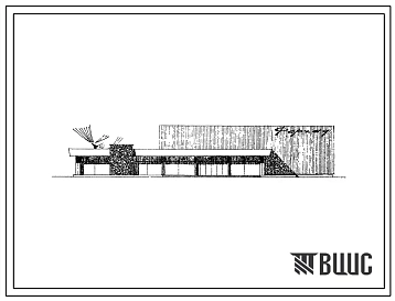 Типовой проект 262-13-50сп Широкоэкранный кинотеатр на 300 мест из местных материалов для строительства в 4 строительно-климатической зоне, в районах с сейсмичностью 9 баллов на грунтах 2 типа просадочности.