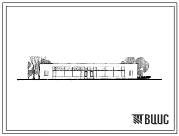 Типовой проект 274-12-13 Промтоварный магазин на 12 рабочих мест, для строительства во 2 и 3 строительно-климатических зонах.